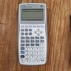 HP 39GS Graphic Calculator Scientific Tested Cover Gray White College Student